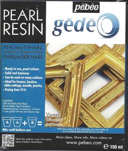 Gedeo Pearl Resin Gold/guldfarvet (150 ml)