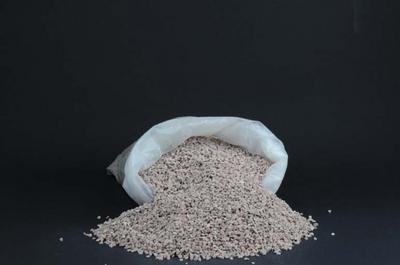Marmormel, Prugna brunrød Splitt (1,8 - 2,5 mm)