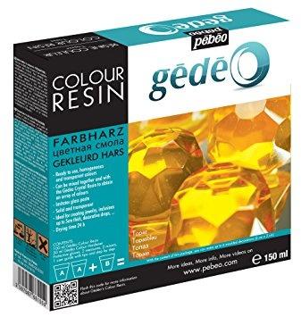Gedeo Colour Resin Topaz/gul (150 ml)