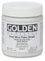 Golden Mica Iridescent Perlglimmer (fin) i akrylbindemiddel